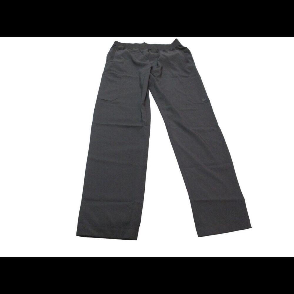 White Cross Fit Mens Black Scrub Pants Nurse Medical Uniform Size Small​